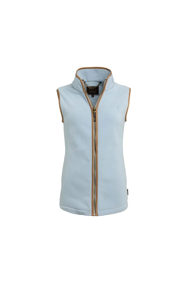 Holland Cooper Country Fleece Gilet Pale Blue-1