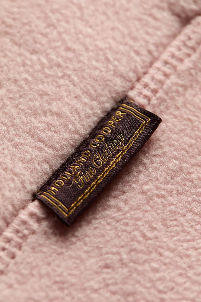 Holland Cooper Country Fleece Gilet Soft Pink-9