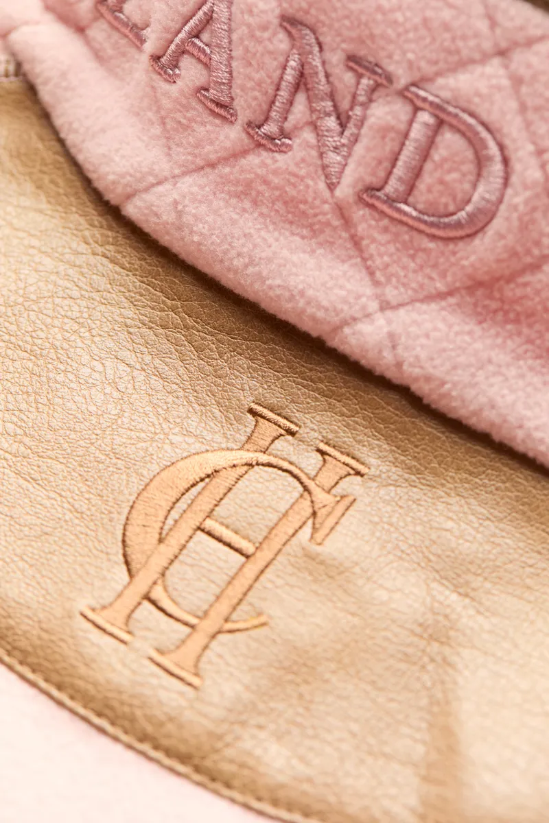 Holland Cooper Country Fleece Gilet Soft Pink-10