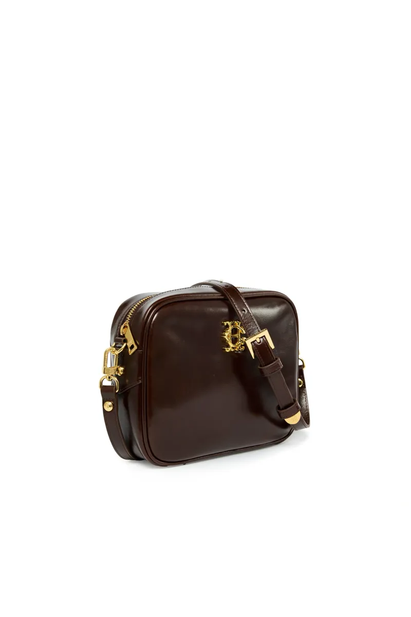 Holland Cooper Country Camera Bag in Chestnut Leather-1