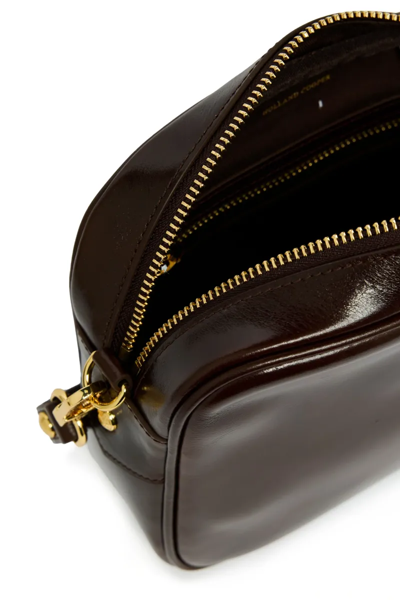 Holland Cooper Country Camera Bag in Chestnut Leather-5