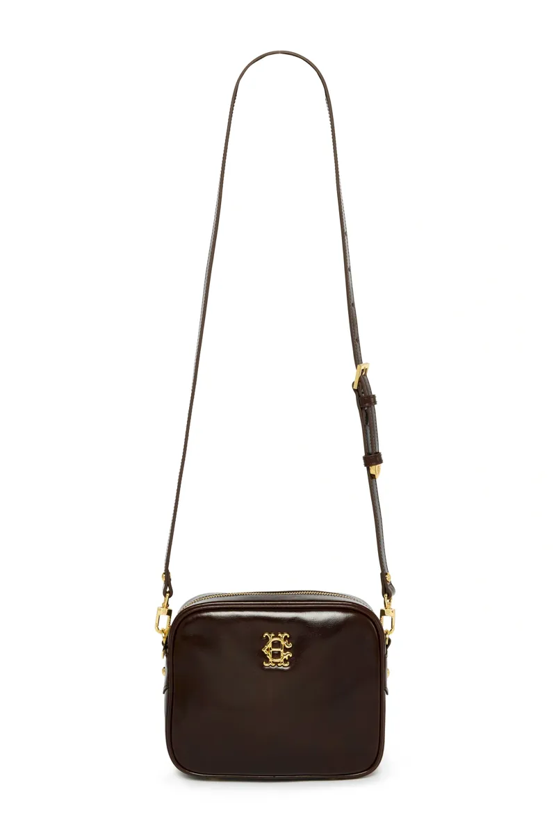 Holland Cooper Country Camera Bag in Chestnut Leather-3