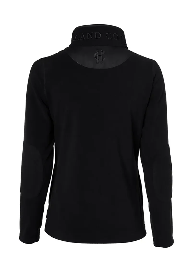 Holland Cooper Country Fleece Quarter Zip Black-4