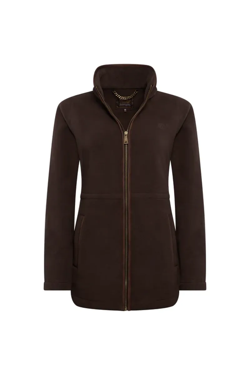 Holland Cooper Country Longline Fleece Chocolate