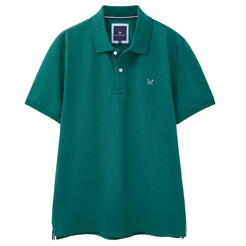 Crew Classic Pique Polo Teal Green