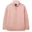 Crew Half Zip Sweatshirt Peach/Pink