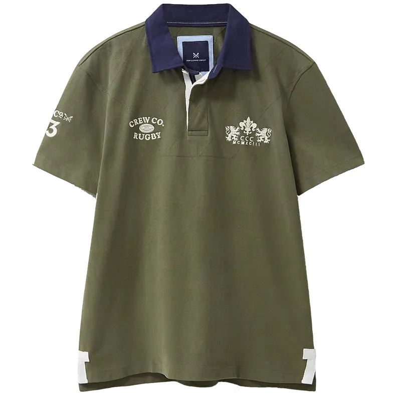 Crew Patch Rugby Heritage Olive
