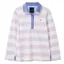 Crew Stripe Rugby Shirt White Pink