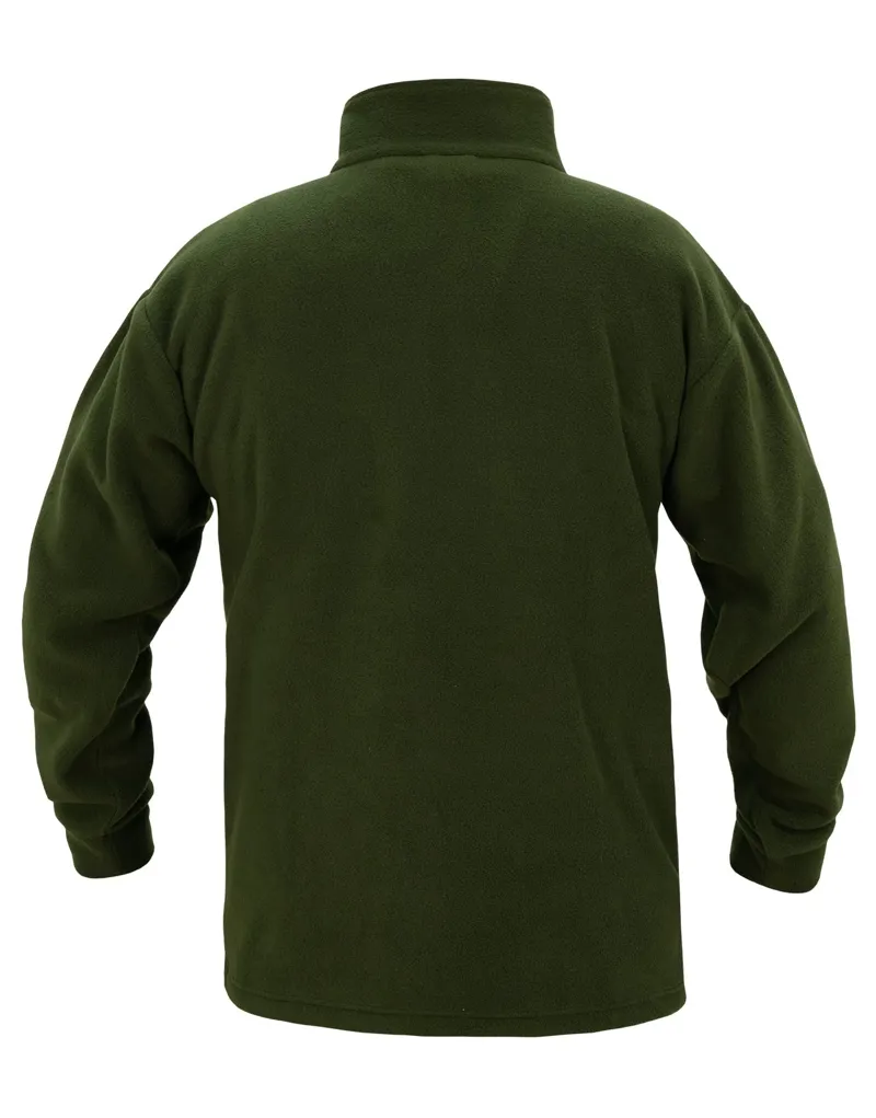 Swazi Doughroaster Fleece Jumper Olive-1