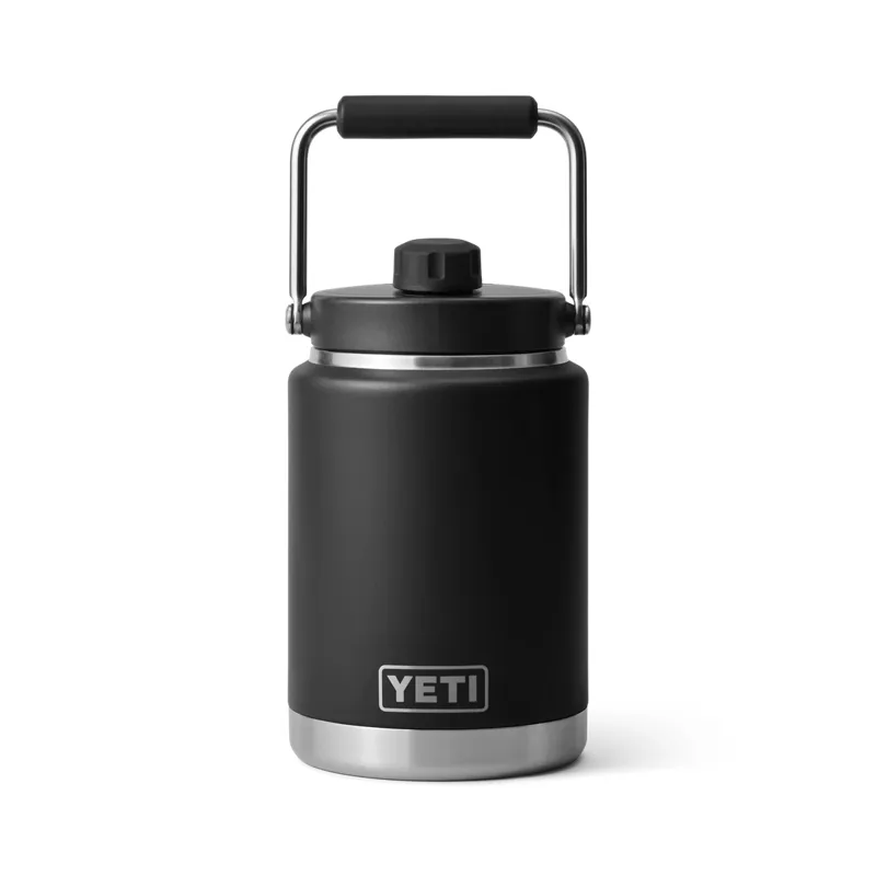 Yeti Rambler Half Gallon Jug Black