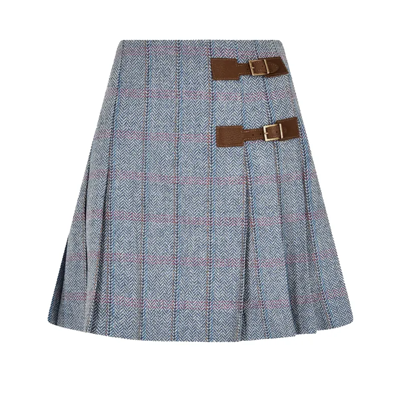 Dubarry Blossom Denim Haze Tweed Skirt
