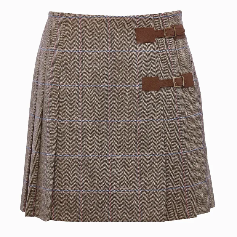 Dubarry Blossom Tweed Skirt Woodrose