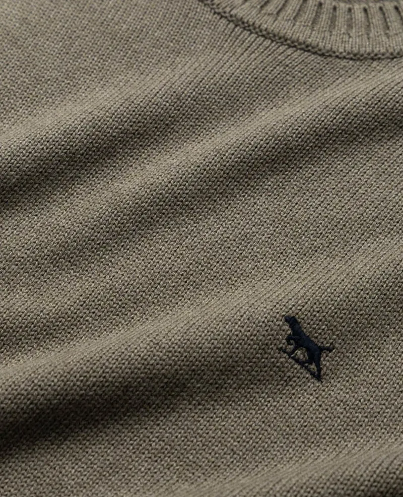 Rodd and Gunn Gunn Knit Crew Neck Sweater in Willow-4