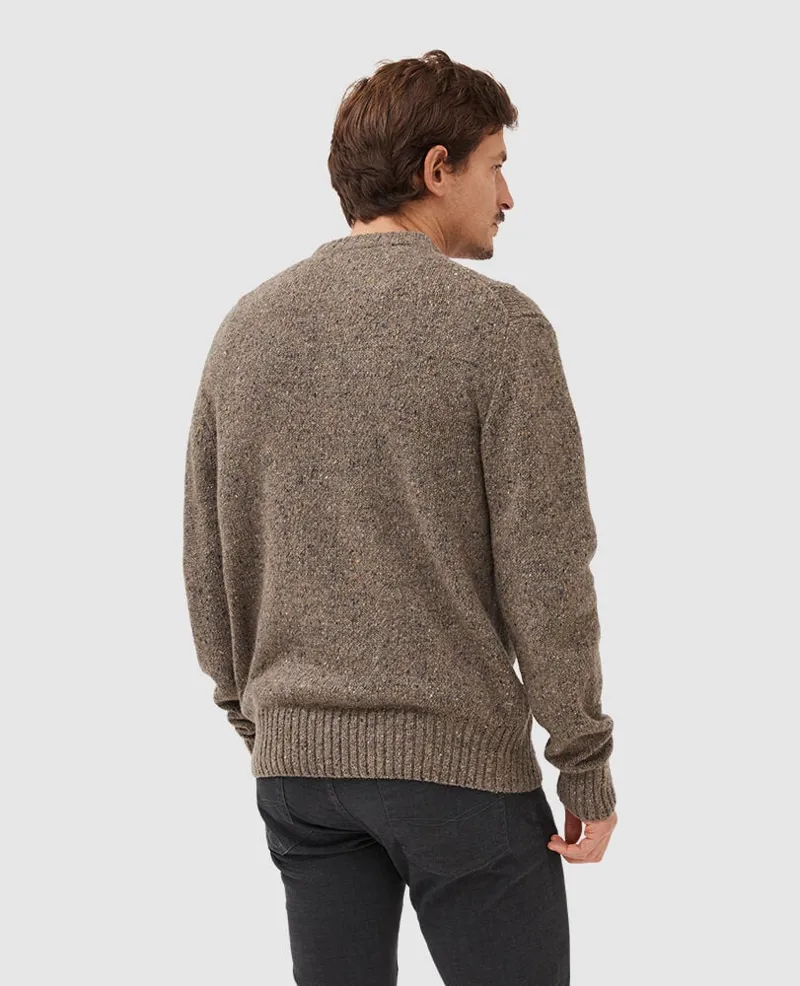 Rodd and Gunn Cox Road Knit Jumper Gravel-3