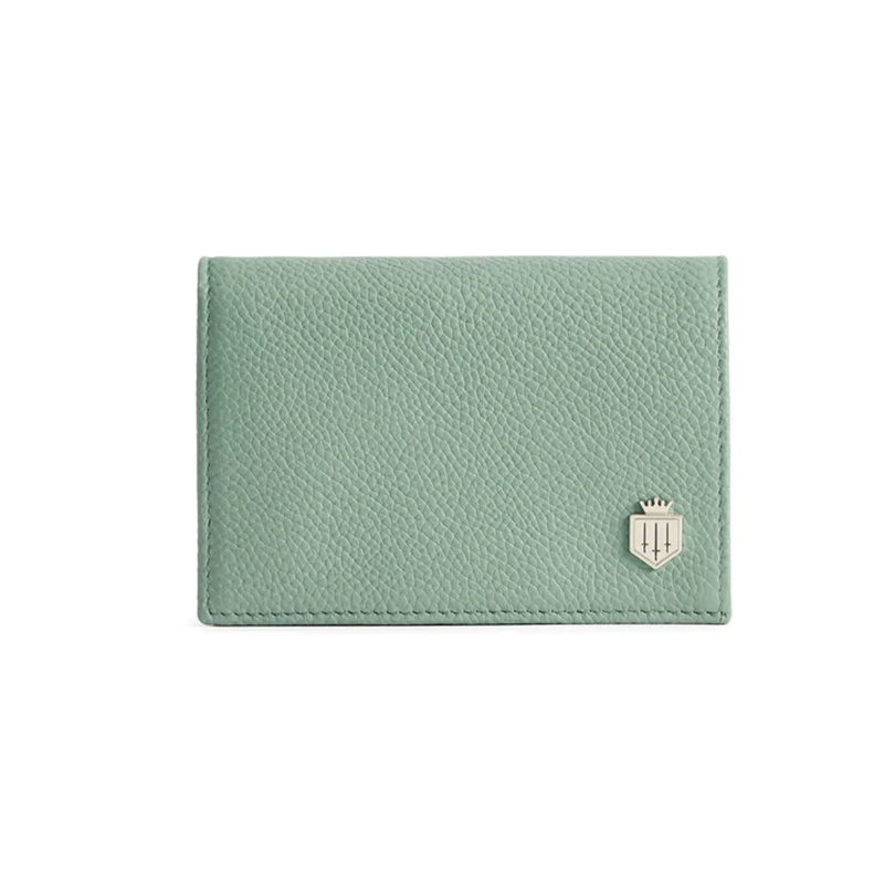 Fairfax and Favor Ashwell Purse Mint Leather