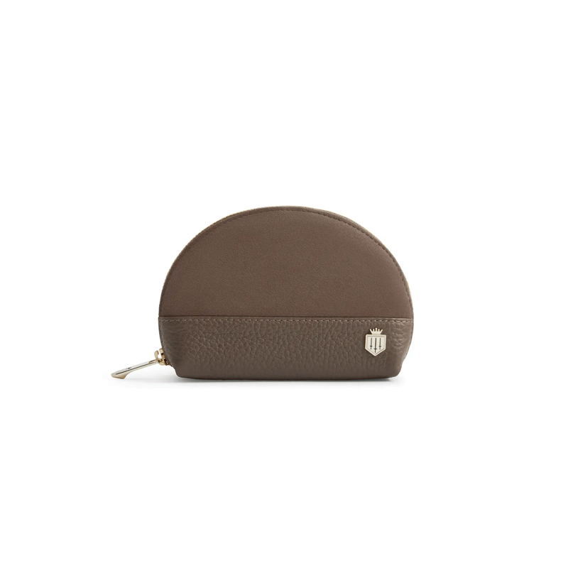 Fairfax and Favor Chiltern Coin Purse Fog Suede