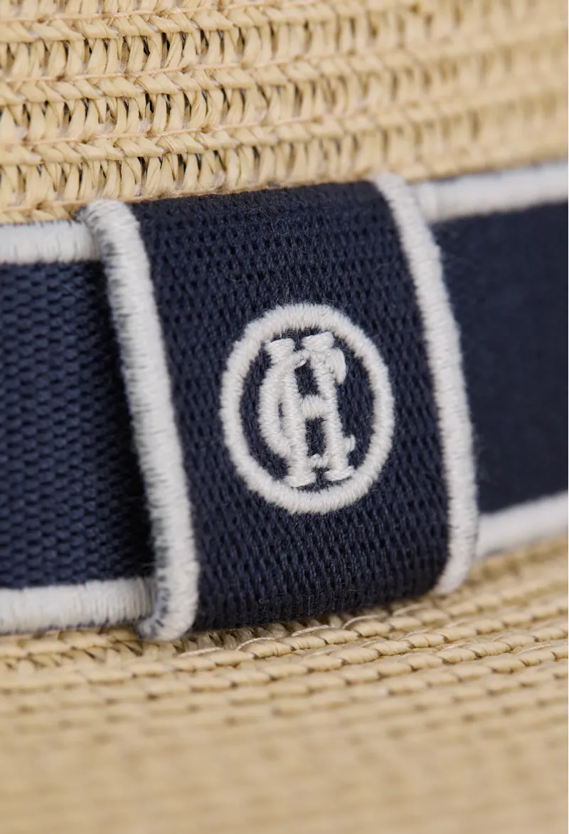 Holland Cooper Francesca Hat Natural Navy-2