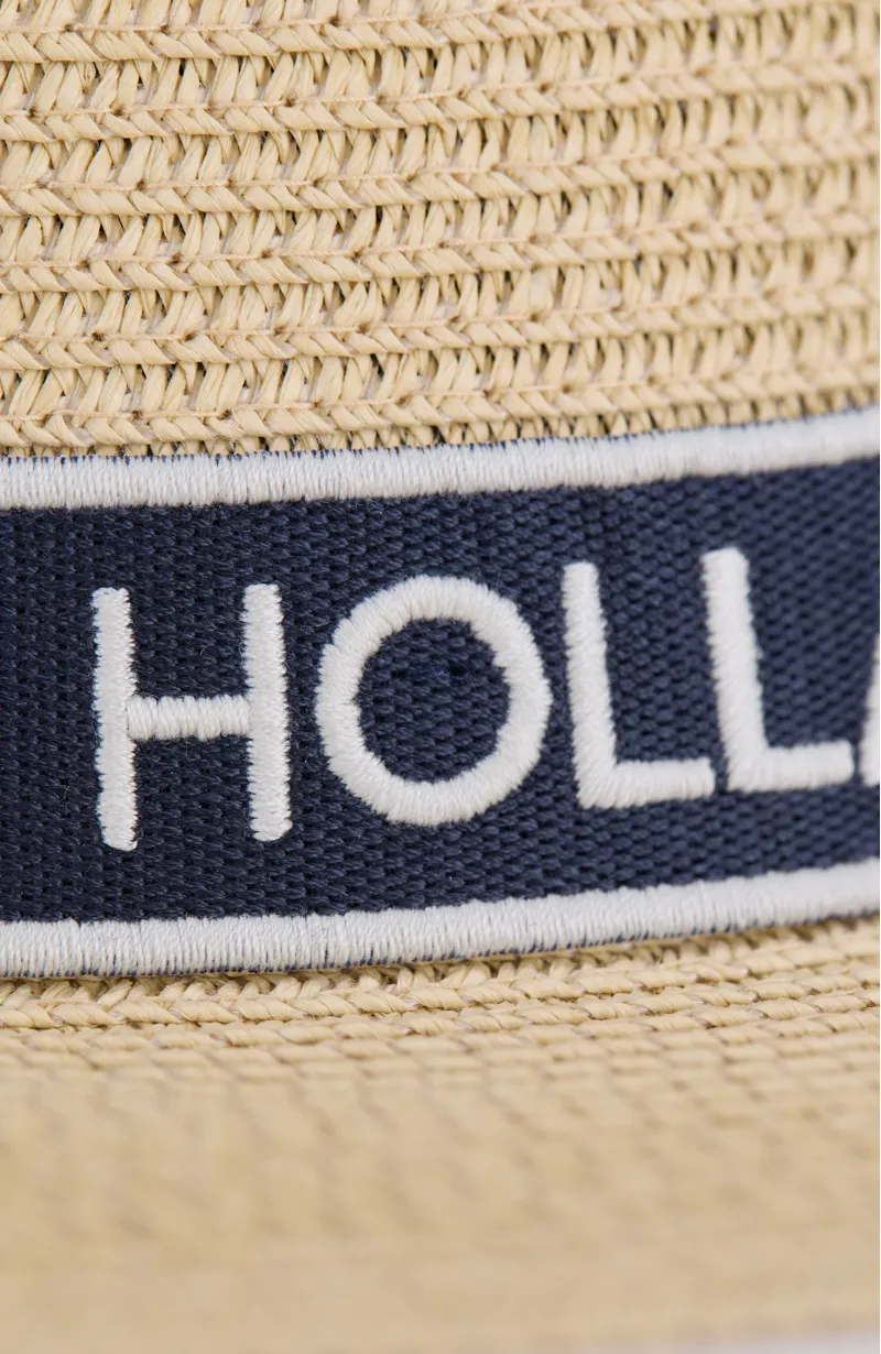 Holland Cooper Francesca Hat Natural Navy-3