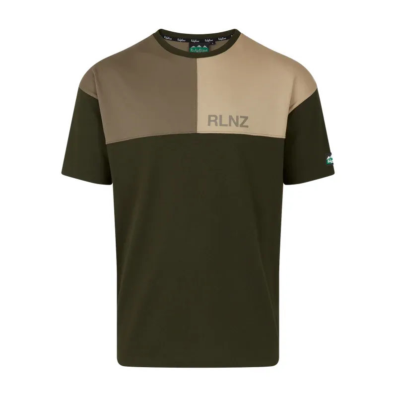 Ridgeline Unisex Backslider T-Shirt Olive Multi