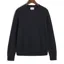 Gant Wool Blend Crew Neck Dark Navy Melange