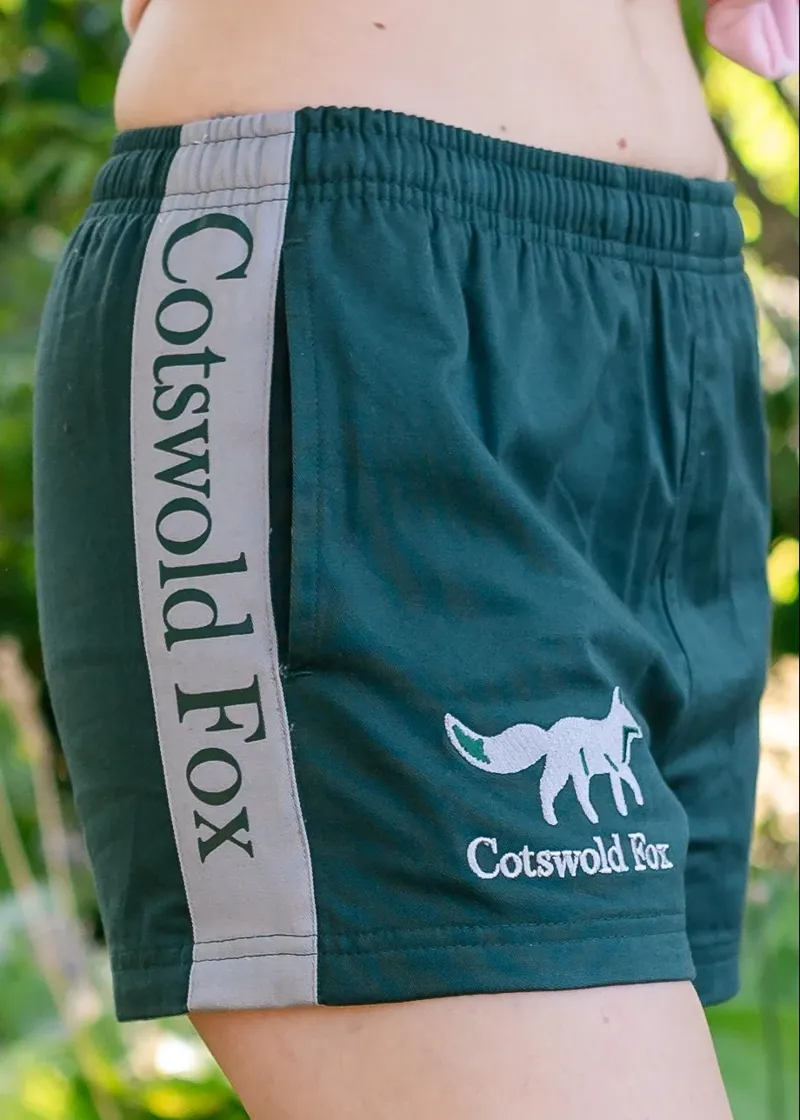 Cotswold Fox Cheltenham Shorts in Green