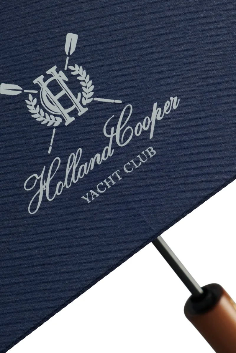 Holland Cooper Mini HC Umbrella in Blue Night-2