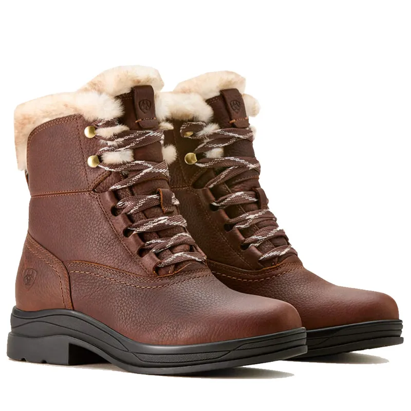 Ariat Harper Sherpa Waterproof Boots Dark Brown