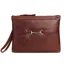 Hicks and Hides Charlton Bit Clutch Bag Cognac