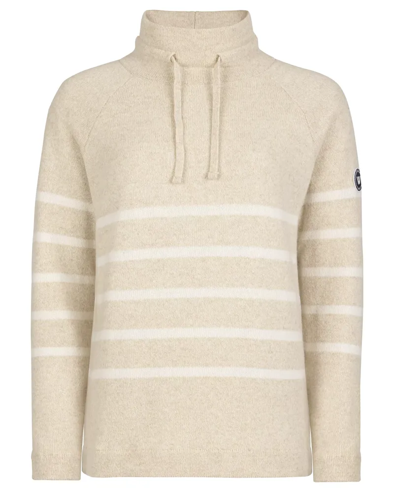 Holebrook Angelika Ladies Wind Proof Jumper Cream/Off White