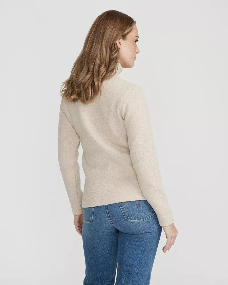 Holebrook Claire Ladies Full Zip Windproof Jacket Sand-2