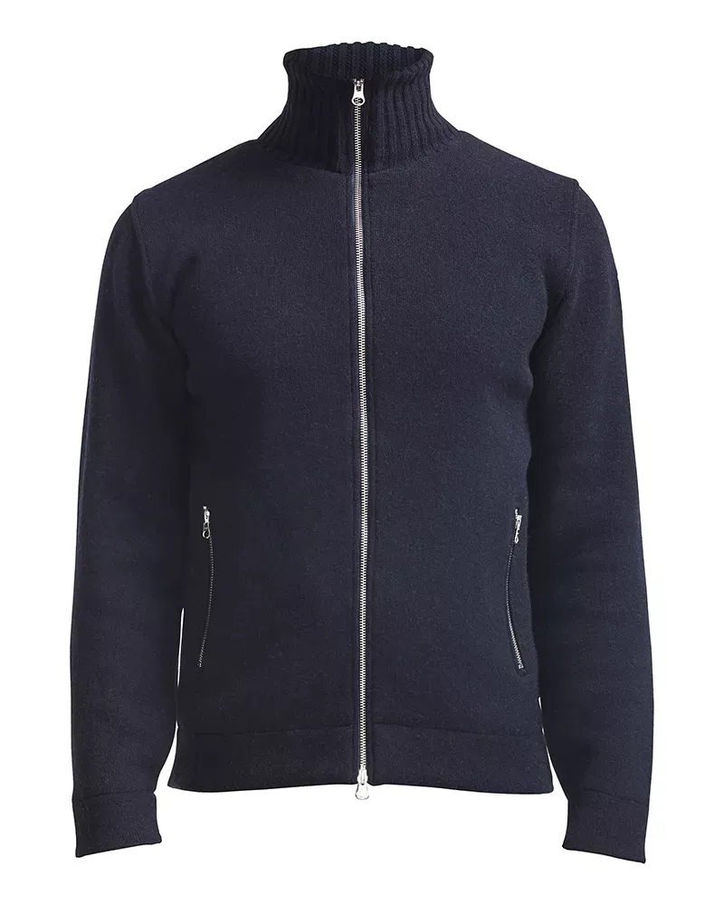 Holebrook Mans Zip Windproof Jacket  Navy