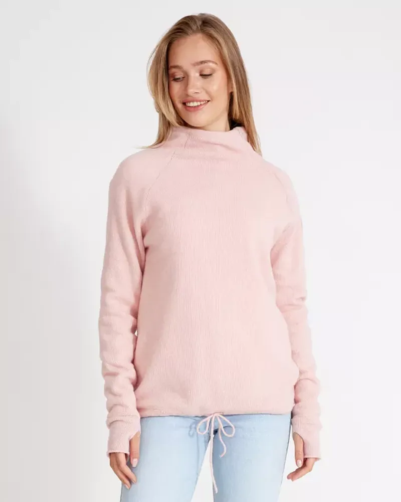 Holebrook Martina Ladies Wool Windproof Jumper Flamingo-1