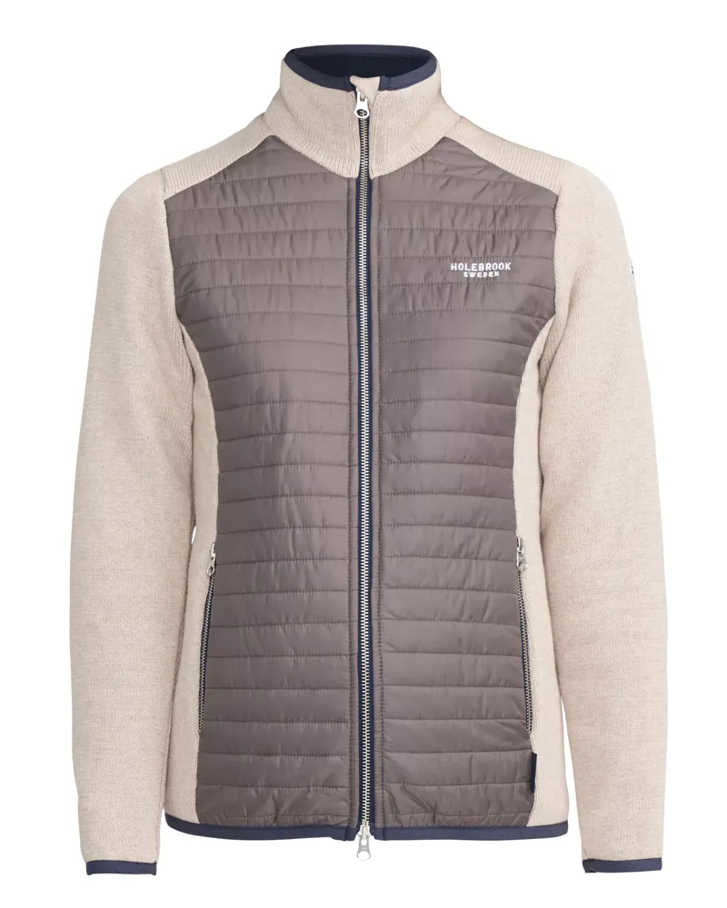 Holebrook Mimmi Ladies Full Zip Windproof Jacket Khaki/Mole