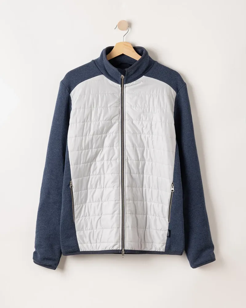 Holebrook Peder Full Zip WP Chambray/Marble Grey