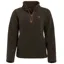 Holland Cooper Country Fleece Quarter Zip Khaki Borg