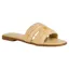 Holland Cooper Heraldic Monogram Slides in Natural Straw