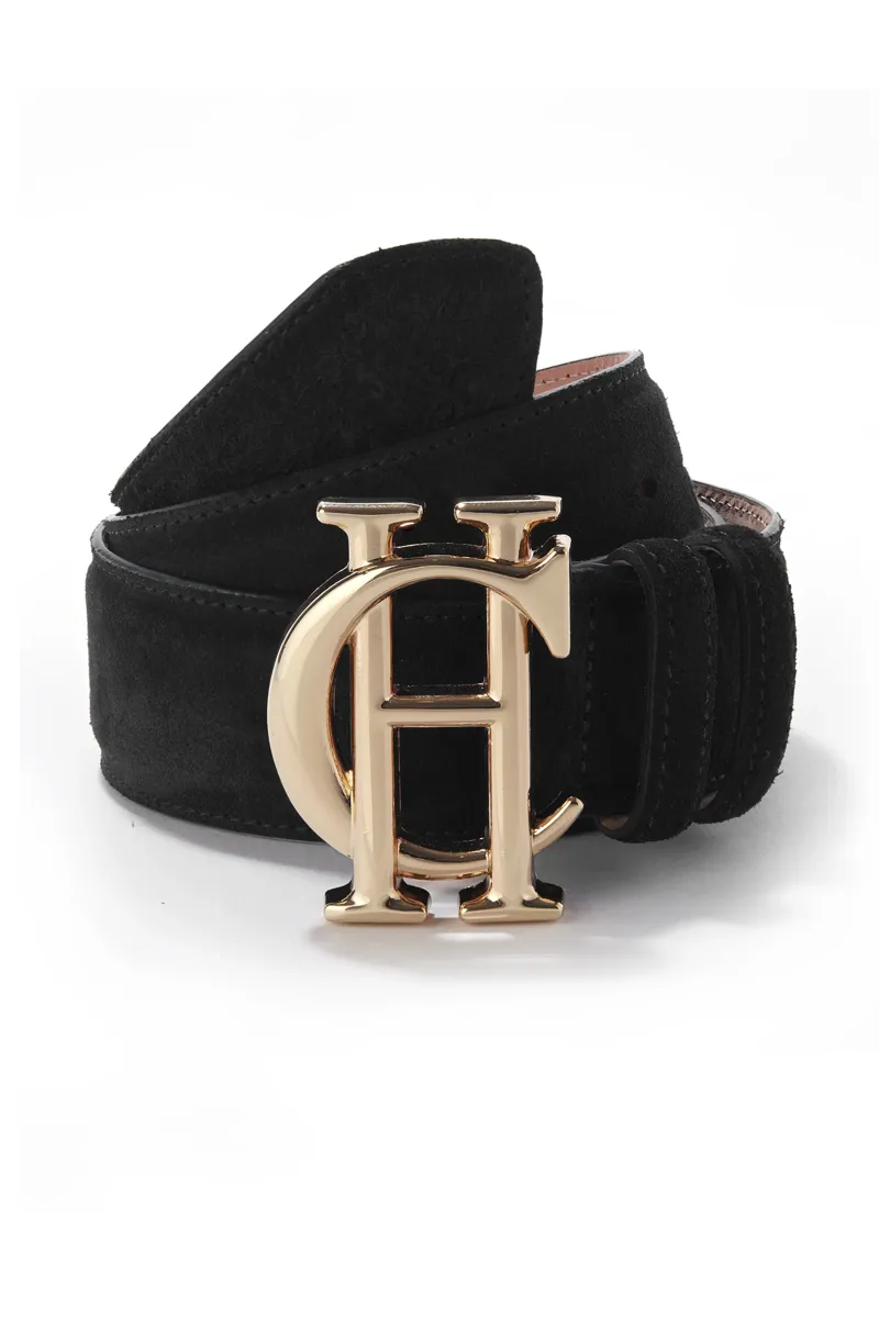 Holland Cooper Classic Belt Suede Black