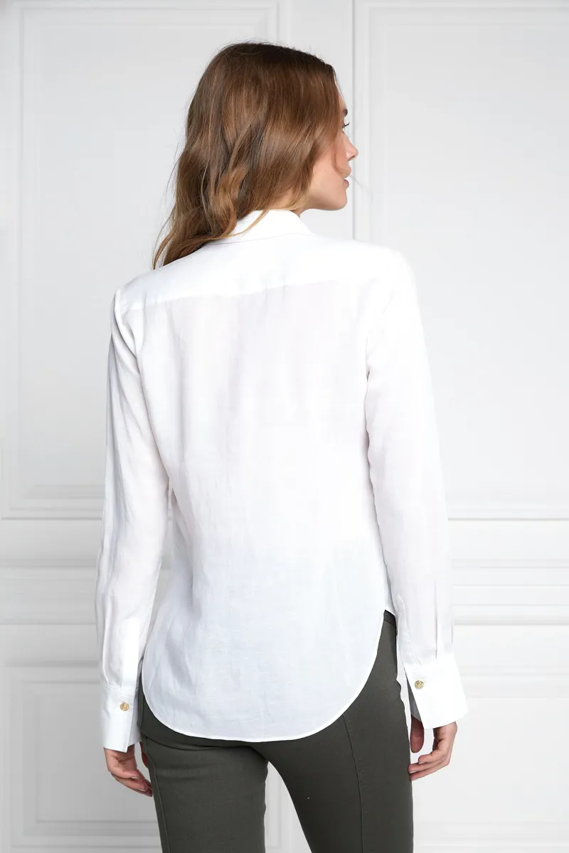 Holland Cooper Classic Shirt White-3