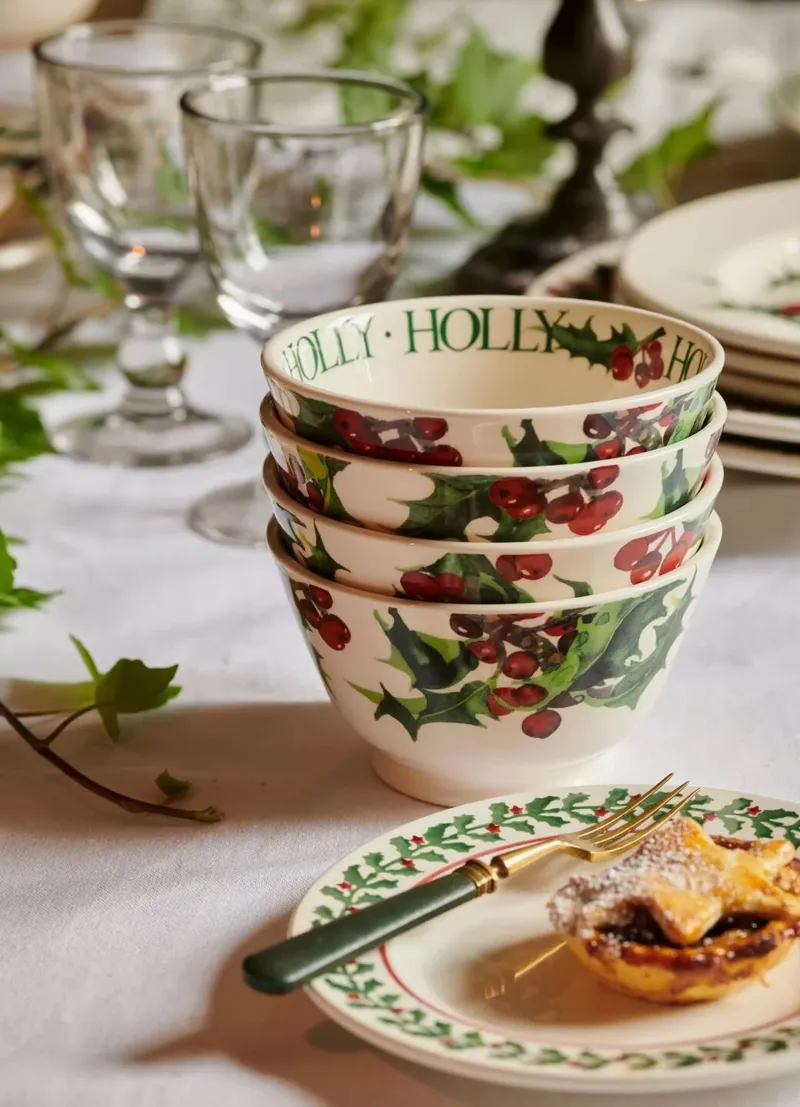Emma Bridgewater Holly Small Old Bowl-4