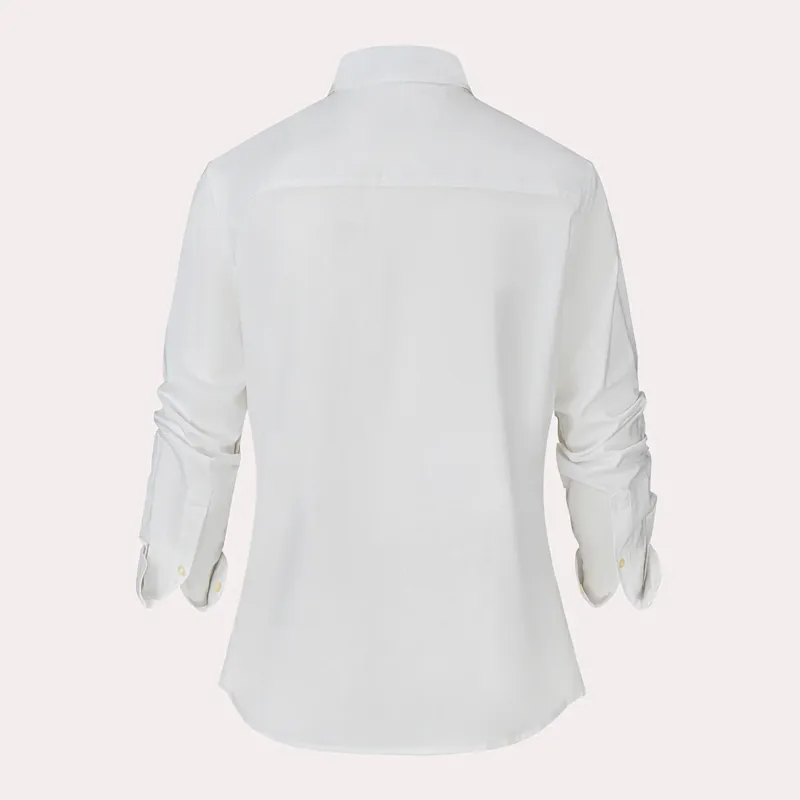 Hook Polo Men's White Linen Shirt-2