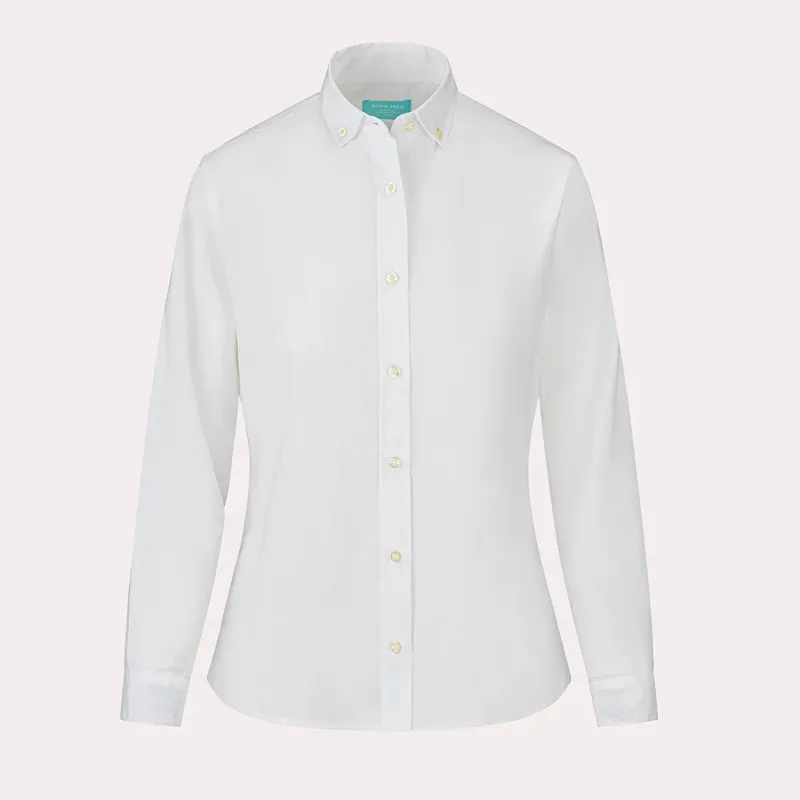 Hook Polo Men's White Linen Shirt-3