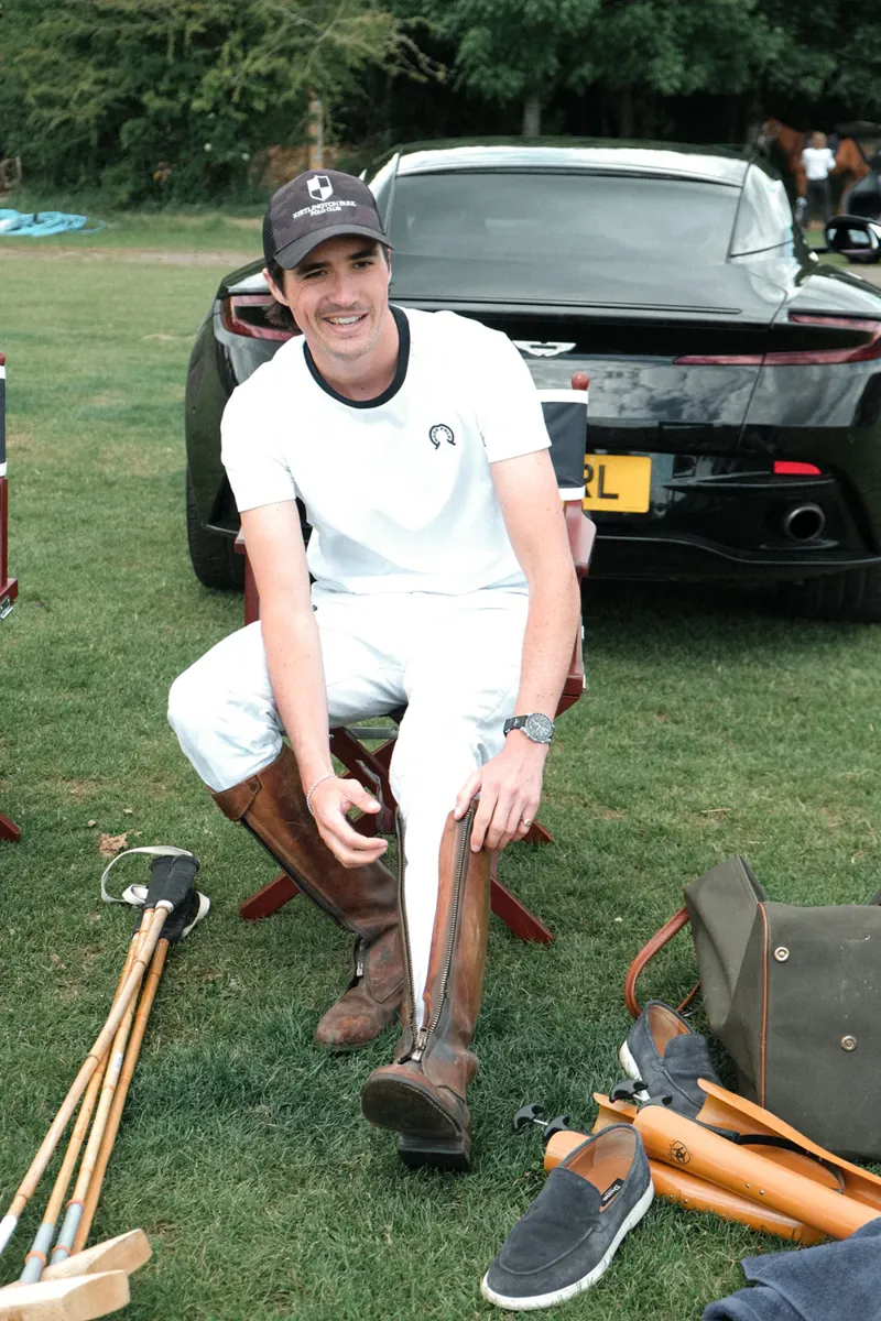 Hook Polo Classic Fit Heritage T-Shirt White-2