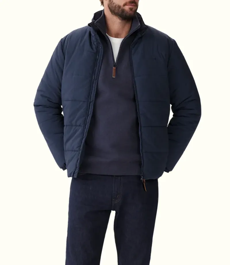 RM Williams Padstow Jacket Navy-7