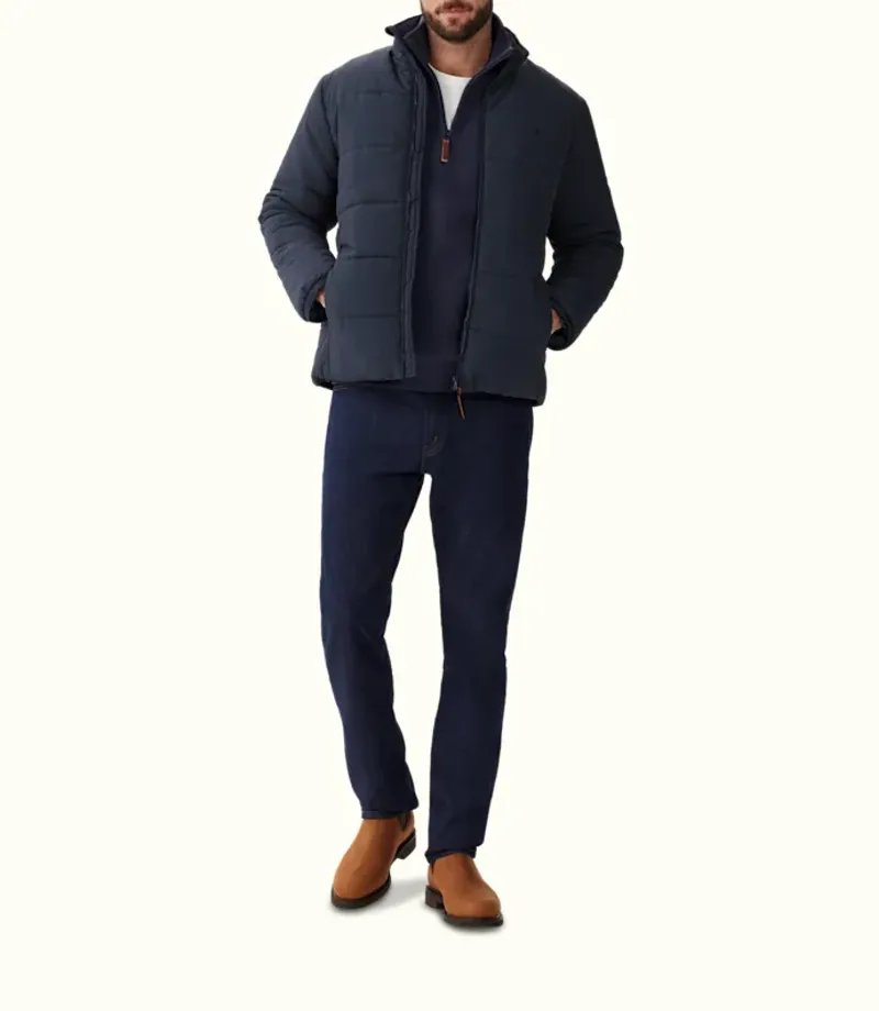 RM Williams Padstow Jacket Navy-3