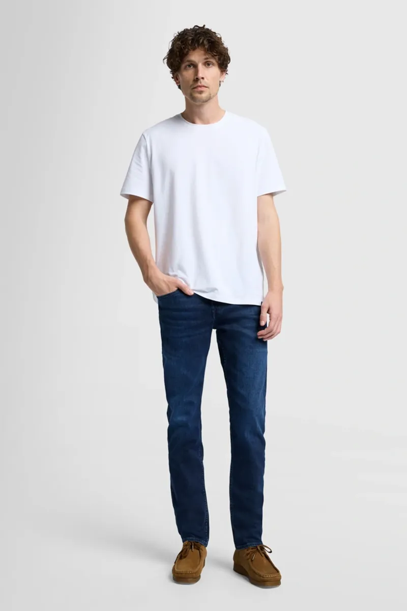 7 For All Mankind Slimmy Luxe Performance Dark Blue-2