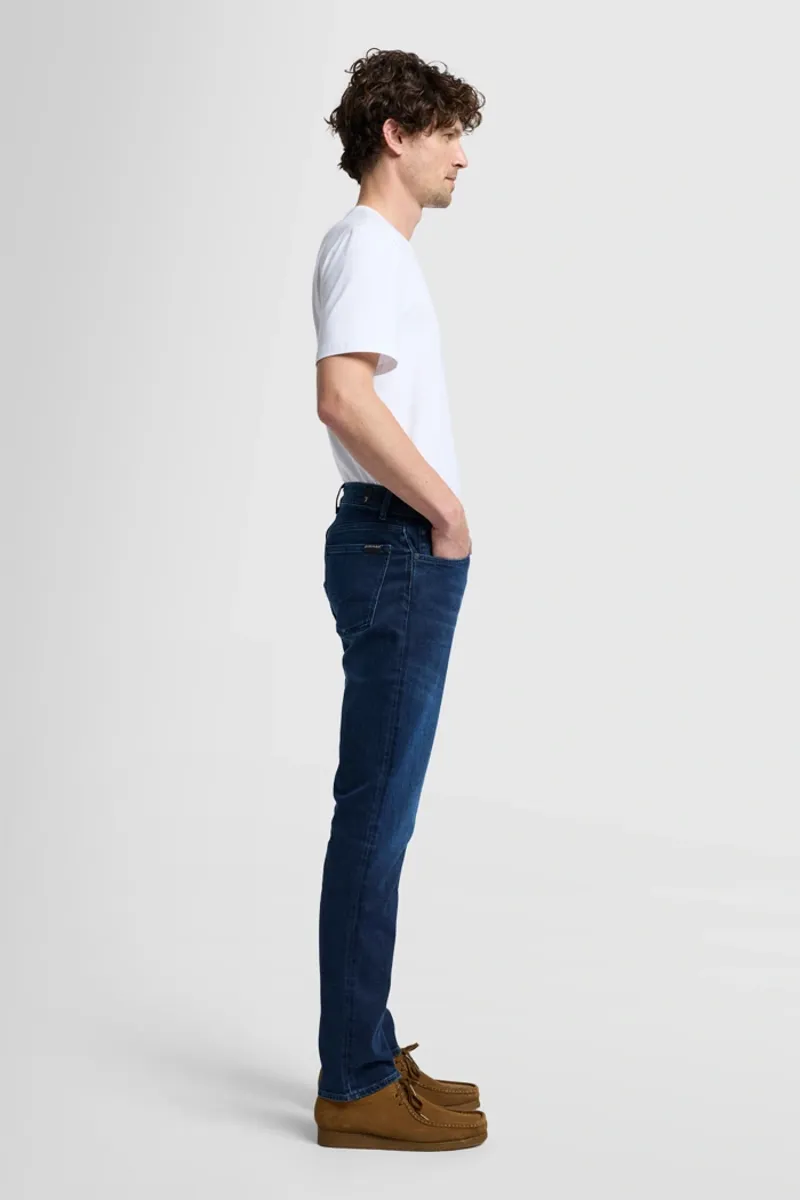 7 For All Mankind Slimmy Luxe Performance Dark Blue-3