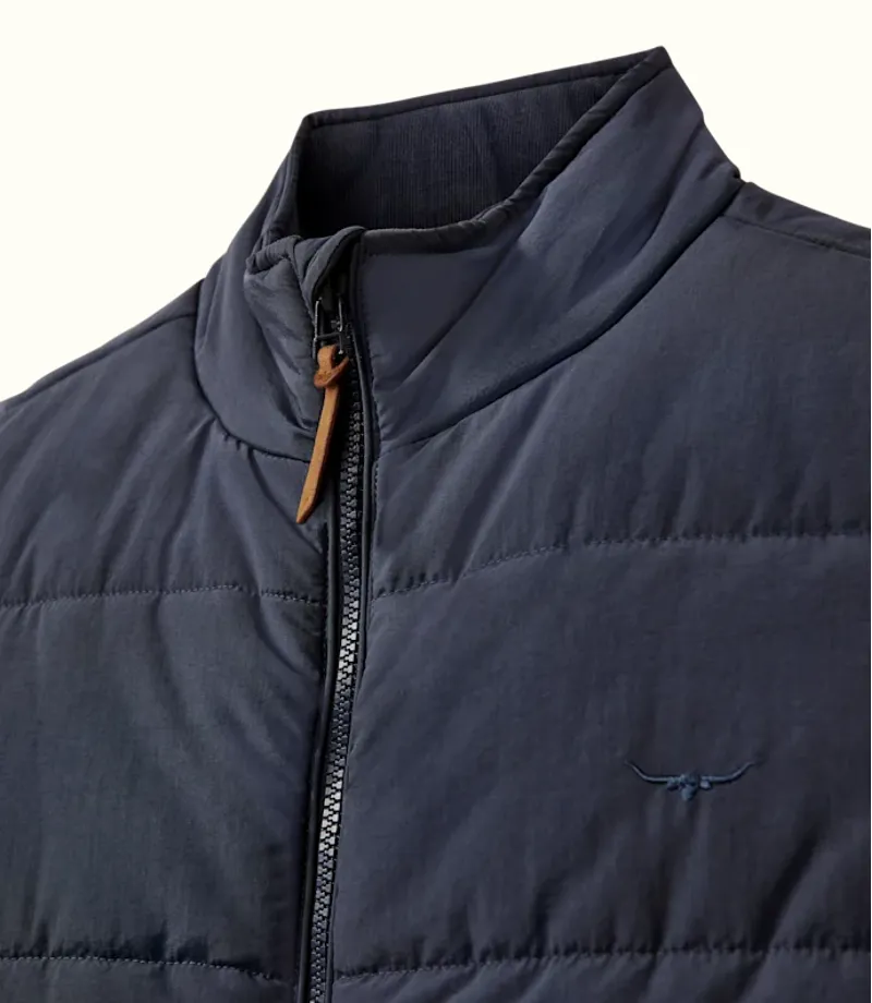 RM Williams Padstow Vest Navy-1