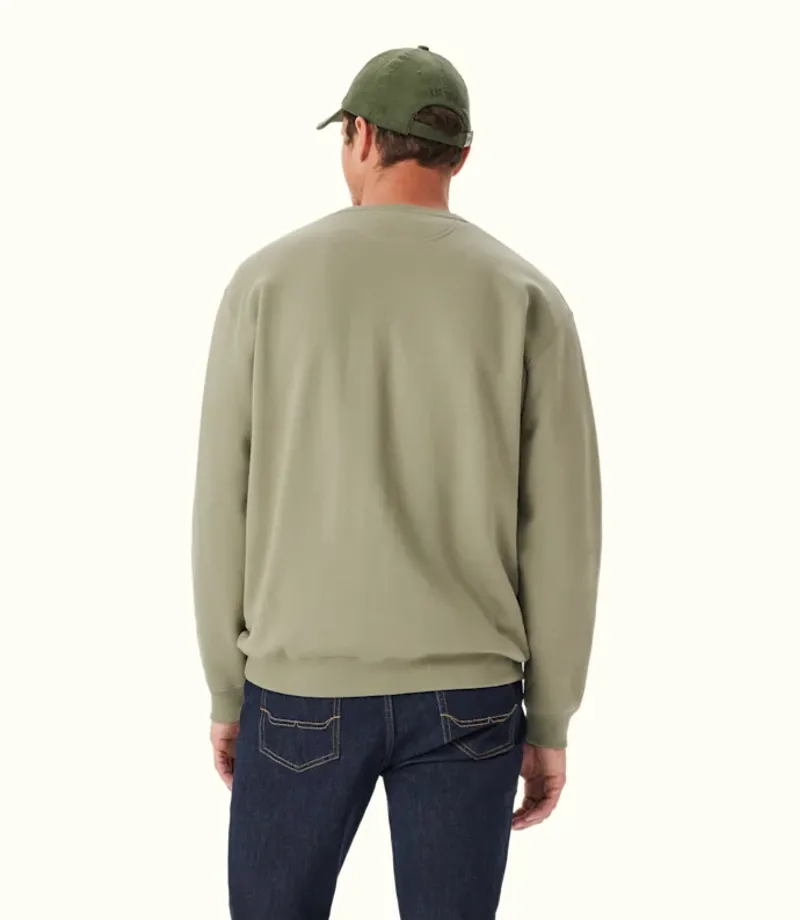 RM Williams Mini Longhorn Sweatshirt Tea Leaf-4