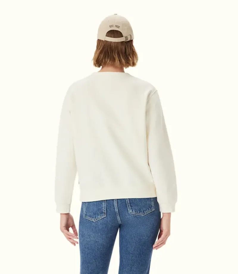 RM Williams Heritage Brushed Sweatshirt Ivory-4