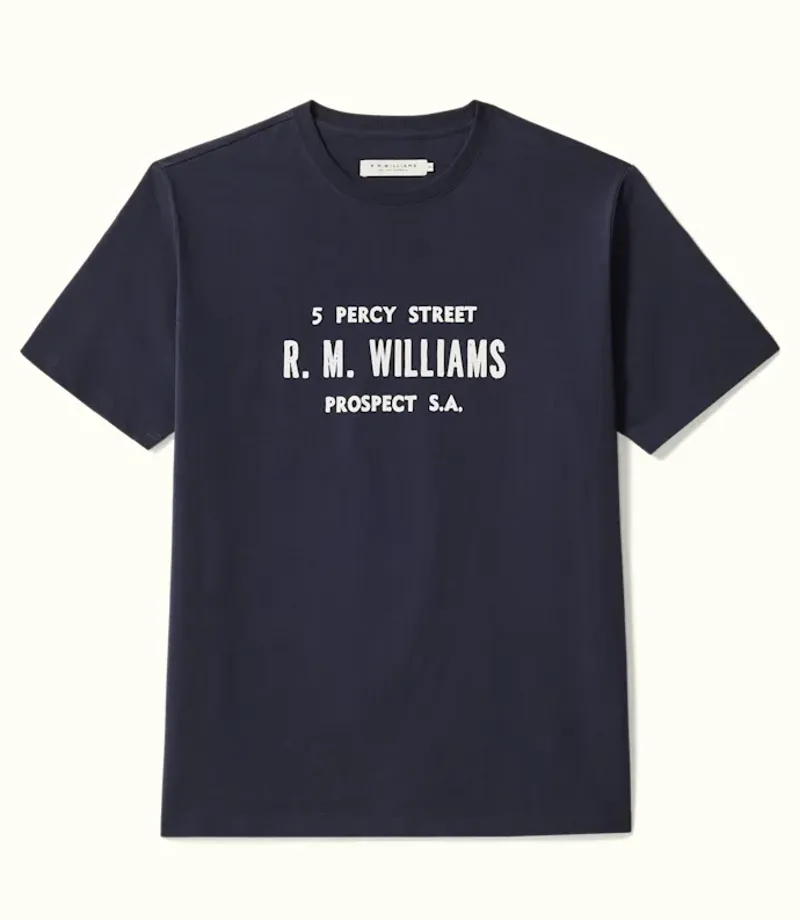 RM Williams Bale T-Shirt Navy-4